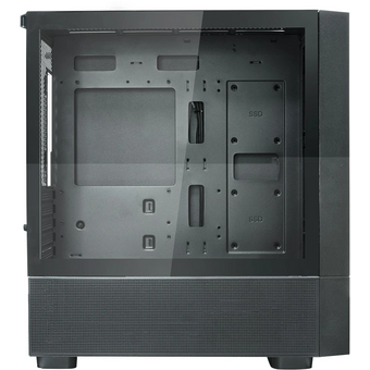  Корпус XASTRA A401M 4ARGB-V2 Black (A401M-V2-4FC12A) mATX/Mesh /ScrewlessTG+mesh panel/ 4x120mm ARGB PWM FC fans 