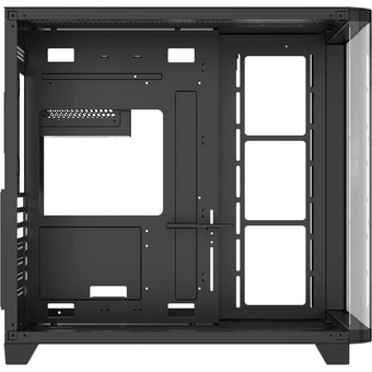  Корпус Formula Crystal U2 Floe, ATX, без БП, черный 