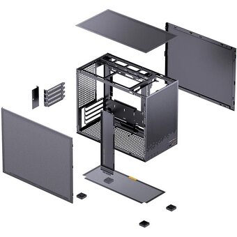  Корпус JONSBO D32 STD Mesh Black без БП, mini-ITX, micro-ATX, черный 
