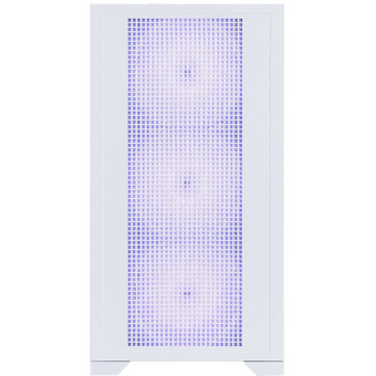  Корпус 1STPLAYER Go2 ARGB White (Go2-WH-4F7-W) / mATX / 4x120mm ARGB fans 