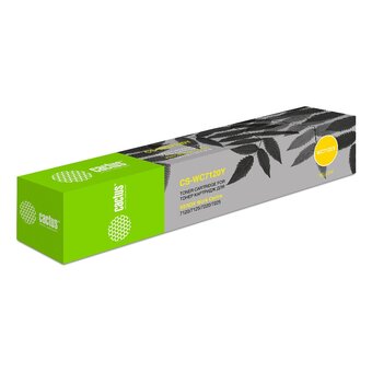  Картридж лазерный Cactus CS-WC7120YRU 006R01462 желтый (15000стр) для Xerox WC 7120/7120T/7125S/7220/7120S/7125/7125T/7225 