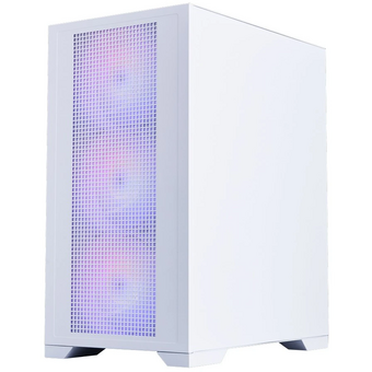  Корпус 1STPLAYER Go2 ARGB White (Go2-WH-4F7-W) / mATX / 4x120mm ARGB fans 
