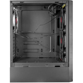  Корпус Ginzzu CL325, ATX Fan 4*RR4 FRGB передняя панель стекло 
