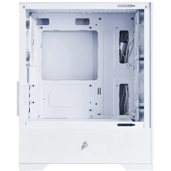  Корпус 1STPLAYER Go2 ARGB White (Go2-WH-4F7-W) / mATX / 4x120mm ARGB fans 