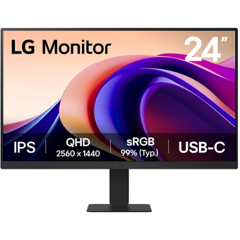  Монитор LG UltraFine 24U631A-B (24U631A-B.ARUQ) черный 