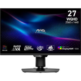  Монитор MSI MAG 274QPF X30MV (9S6-3CF09H-028) Black 
