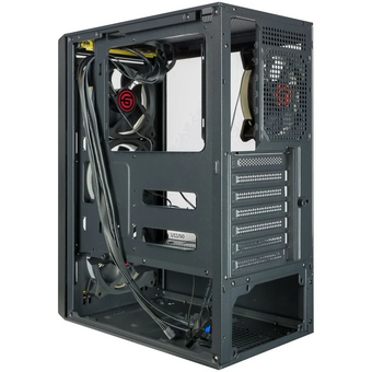  Корпус Ginzzu CL325, ATX Fan 4*RR4 FRGB передняя панель стекло 