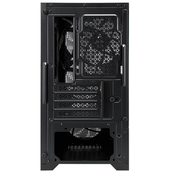  Корпус 1STPLAYER Go2 ARGB Black ( Go2-BK-4F7) / mATX / 4x120mm ARGB fans 