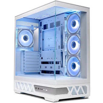  Корпус XASTRA Q700 4ARGB-C10-UC White (Q700-4FM12A-C10-UC-WH) ATX/Aquarium/Screewless/4x120mm ARGB PWM mirror fans/Argb+PWM HUB 10port/Type C 