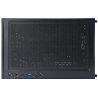  Корпус 1STPLAYER Go2 ARGB Black ( Go2-BK-4F7) / mATX / 4x120mm ARGB fans 