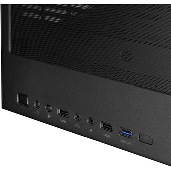  Корпус Ginzzu V501 закаленное стекло 1*USB 3.0,1*USB 2.0, AU ATX 