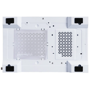  Корпус 1STPLAYER Go2 ARGB White (Go2-WH-4F7-W) / mATX / 4x120mm ARGB fans 