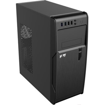  Корпус HAFF 2808-U3 без БП Black/Silver (STC 2808-U3) 