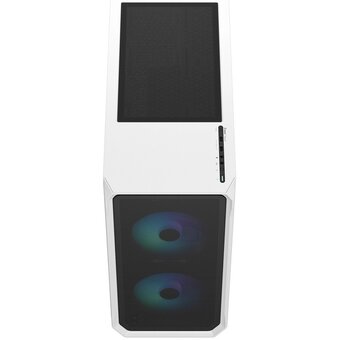  Корпус Fractal Design Focus 2 RGB (FD-C-FOC2A-04) без БП, Midi-Tower, 2x140mm 2xUSB-A 3.2 ATX, mITX White 