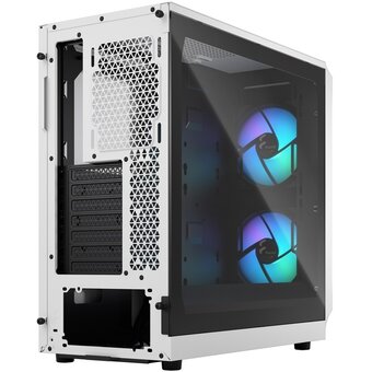  Корпус Fractal Design Focus 2 RGB (FD-C-FOC2A-04) без БП, Midi-Tower, 2x140mm 2xUSB-A 3.2 ATX, mITX White 