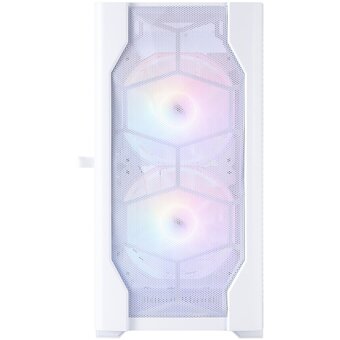  Корпус 1STPLAYER DK D4-M FRGB White (D4-M-WH-2F1P-W-1F1-W) / mATX / 2x140mm 1x120mm FRGB fans 