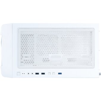  Корпус 1STPLAYER DK D4-M FRGB White (D4-M-WH-2F1P-W-1F1-W) / mATX / 2x140mm 1x120mm FRGB fans 