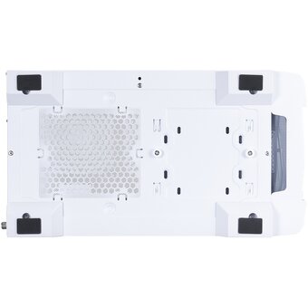  Корпус 1STPLAYER DK D4-M FRGB White (D4-M-WH-2F1P-W-1F1-W) / mATX / 2x140mm 1x120mm FRGB fans 