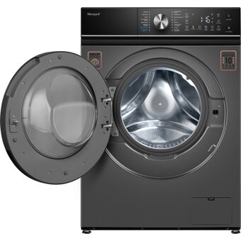  Стиральная машина Weissgauff WM 47148 DC Inverter Steam Deep Grey 