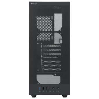  Корпус Defender RaptorX (25121) черный, ATX, USB3.0, w/o fans 