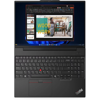  Ноутбук Lenovo ThinkPad E16 Gen 2 (21MAS07K00_Win11P) Intel Core Ultra 7 155H 3800MHz/16"/1920x1200/16GB/512GB SSD/Intel Arc Graphics/Wi-Fi 