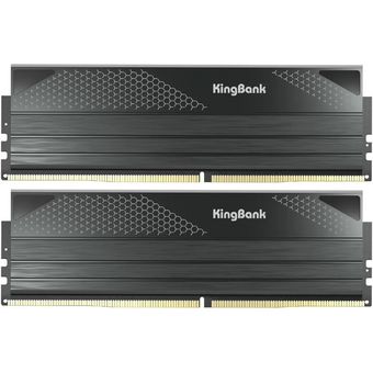  ОЗУ Kingbank K5.01.FPA5ED9502 32GB (2x16Gb) 6000MHz Black DDR5 Heatsink / KFXB series / Hynix A-die CL28 (28-35-35-76) 