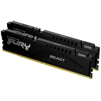  ОЗУ Kingston Fury Beast Black KF556C40BB2K2-64 DDR5 - 2x 32ГБ 5600МГц, DIMM, Ret 