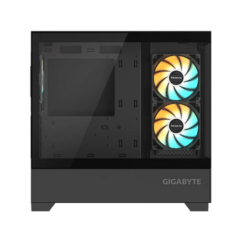  Корпус Gigabyte C201 Panoramic (GB-C201P) mATX без БП Черный 
