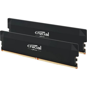  ОЗУ Crucial Pro Gaming by Micron CP2K32G64C40U5B DDR5-6400 64GB Kit (2x32GB) UDIMM CL40 Black 1.35V, 1 Year Warrаnty 