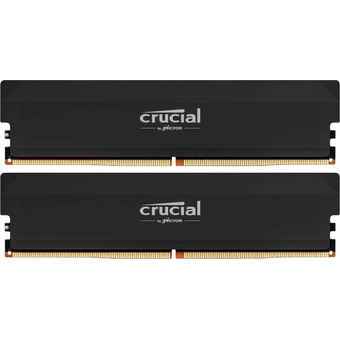  ОЗУ Crucial Pro Gaming by Micron CP2K32G64C40U5B DDR5-6400 64GB Kit (2x32GB) UDIMM CL40 Black 1.35V, 1 Year Warrаnty 