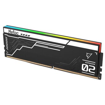  ОЗУ Netac Shadow II RGB NTS2D5P62DP-32K, DDR 5 DIMM 32Gb (16Gbx2) 6200Mhz, C32 