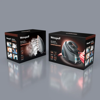  Парогенератор Weissgauff WSS 301 DPB Turbo Steam Pro 