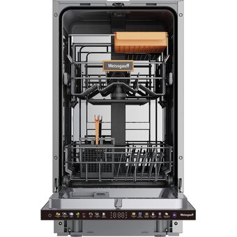  Встраиваемая посудомоечная машина Weissgauff BDW 4538 Touch Inverter Autoopen Timer Floor 