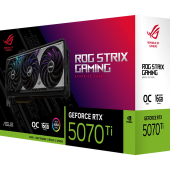 Видеокарта ASUS NVIDIA GeForce RTX 5070 Ti (Rog-Strix-RTX5070TI-O16G-Gaming) (90YV0M90-M0NA00)   Видеокарта ASUS NVIDIA GeForce RTX 5070 Ti (Rog-Strix-RTX5070TI-O16G-Gaming) (90YV0M90-M0NA00)