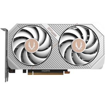  Видеокарта Zotac RTX5050 Twin Edge OC White ED 8GB (ZT-B50500Q-10M) GDDR6 128bit 3xDP HDMI 2Fan Medium Pack 