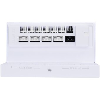 Блок питания Lian Li EG1000G (G9P.EG1000G.WH00.RU) / White / ATX 3.1, 1000W, 80 Plus Gold, PCIe 5.1, APFC, USB/Fan HUB, 120mm FDB Fan, Fully Modular   Блок питания Lian Li EG1000G (G9P.EG1000G.WH00.RU) / White / ATX 3.1, 1000W, 80 Plus Gold, PCIe 5.1, APFC, USB/Fan HUB, 120mm FDB Fan, Fully Modular