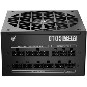  Блок питания 1STPLAYER ACK Gold 850W Black (HA-850BA2-BK) / ATX 3.1, PCle 5.1, APFC, 80 Plus Gold, LLC+DC-DC, full Teapo caps, 140mm fan, full modular 