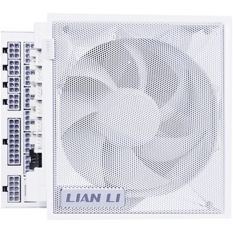 Блок питания Lian Li EG1200G (G9P.EG1200G.WH00.RU) / White / ATX 3.1, 1200W, 80 Plus Gold, PCIe 5.1, APFC, USB/Fan HUB, 120mm FDB Fan, Fully Modular   Блок питания Lian Li EG1200G (G9P.EG1200G.WH00.RU) / White / ATX 3.1, 1200W, 80 Plus Gold, PCIe 5.1, APFC, USB/Fan HUB, 120mm FDB Fan, Fully Modular