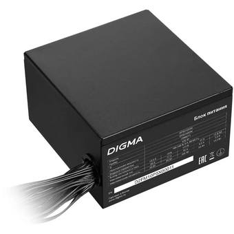 Блок питания Digma DPSU-650W, 650Вт, 120мм, черный, retail   Блок питания Digma DPSU-650W, 650Вт, 120мм, черный, retail