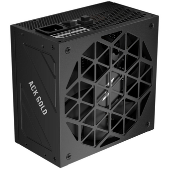 Блок питания 1STPLAYER ACK Gold 850W Black (HA-850BA2-BK) / ATX 3.1, PCle 5.1, APFC, 80 Plus Gold, LLC+DC-DC, full Teapo caps, 140mm fan, full modular 