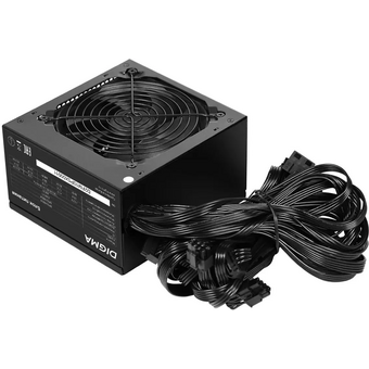 Блок питания Digma DPSU-650W, 650Вт, 120мм, черный, retail   Блок питания Digma DPSU-650W, 650Вт, 120мм, черный, retail