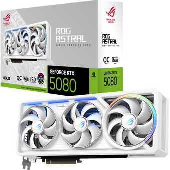  Видеокарта ASUS RTX5080 (Rog-Astral-RTX5080-O16G-White) 90YV0LV4-M0NA00 