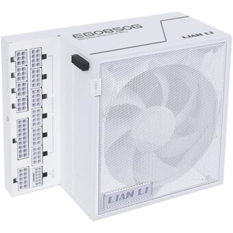  Блок питания Lian Li EG0850G (G9P.EG0850G.W000.RU) / White / ATX 3.1, 850W, 80 Plus Gold, PCIe 5.1, APFC, 120mm FDB Fan, Fully Modular 