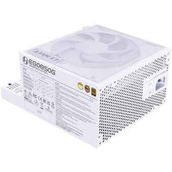  Блок питания Lian Li EG0850G (G9P.EG0850G.W000.RU) / White / ATX 3.1, 850W, 80 Plus Gold, PCIe 5.1, APFC, 120mm FDB Fan, Fully Modular 