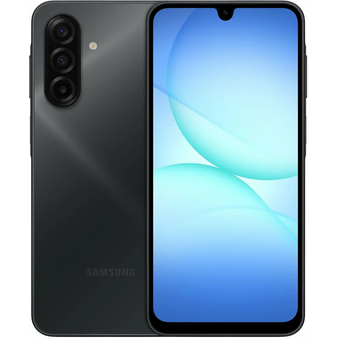  Смартфон Samsung Galaxy A17 6/128Gb черный (SM-A175FZKCCAU) 