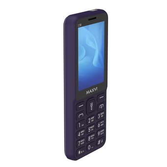  Мобильный телефон Maxvi C38 purple 