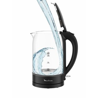  Электрочайник Moulinex BY1S08F0 черный/прозрачный 