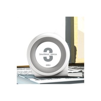  Рулетка Deli Home Series White (H8103A) 3мх19мм 