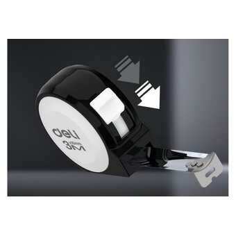  Рулетка Deli Home Series White (H8003A) 3мх16мм 