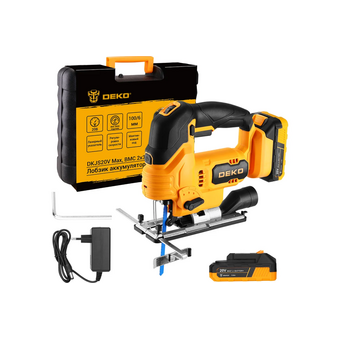  Лобзик DEKO DKJS20V Max 085-1329 2x3.0Ач+ЗУ 